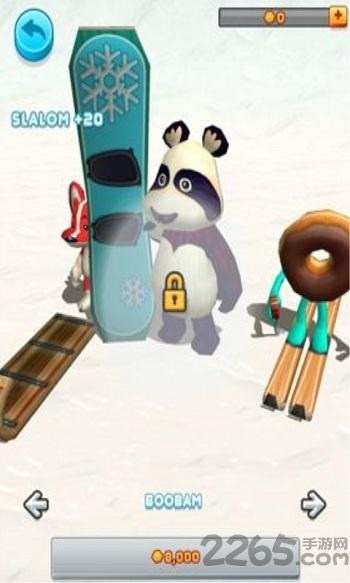图德尔的雪橇手游下载,图德尔的雪橇,滑雪游戏,闯关游戏